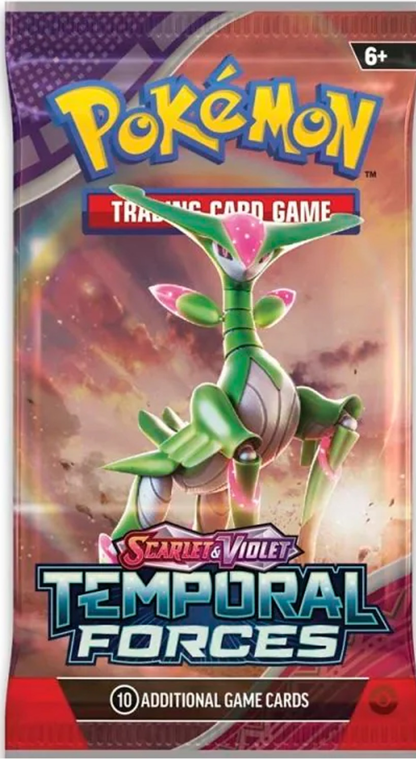 Scarlet & Violet 5 Temporal Forces Booster_13 Pokémon TCG: Scarlet & Violet - Pokémon Temporal Forces 4 - Image 1